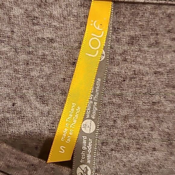 Lole gray linen blend tshirt womens size small - Picture 4 of 6